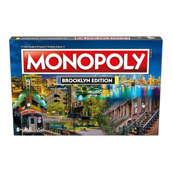 Monopoly Brooklyn Edition Board Game Family Strategy Real Estate Game New in Box - Picture 2 of 5